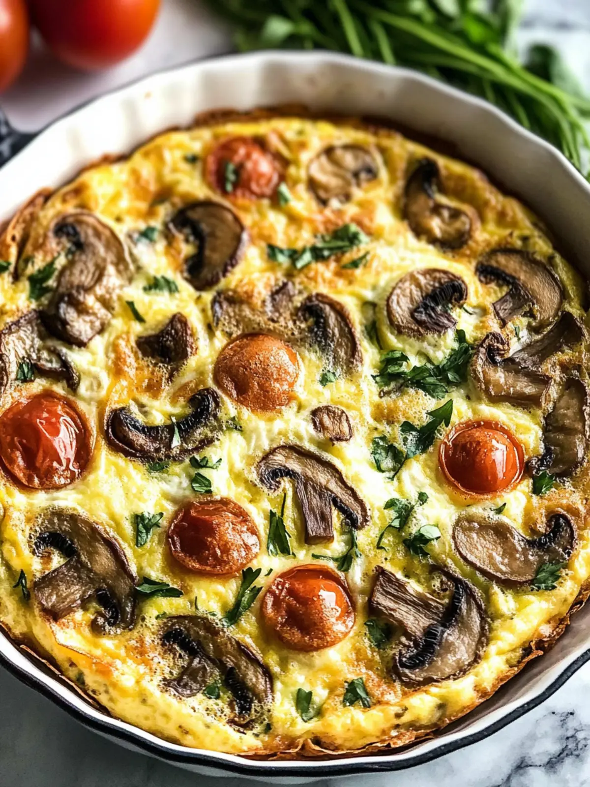 Mushroom Frittata