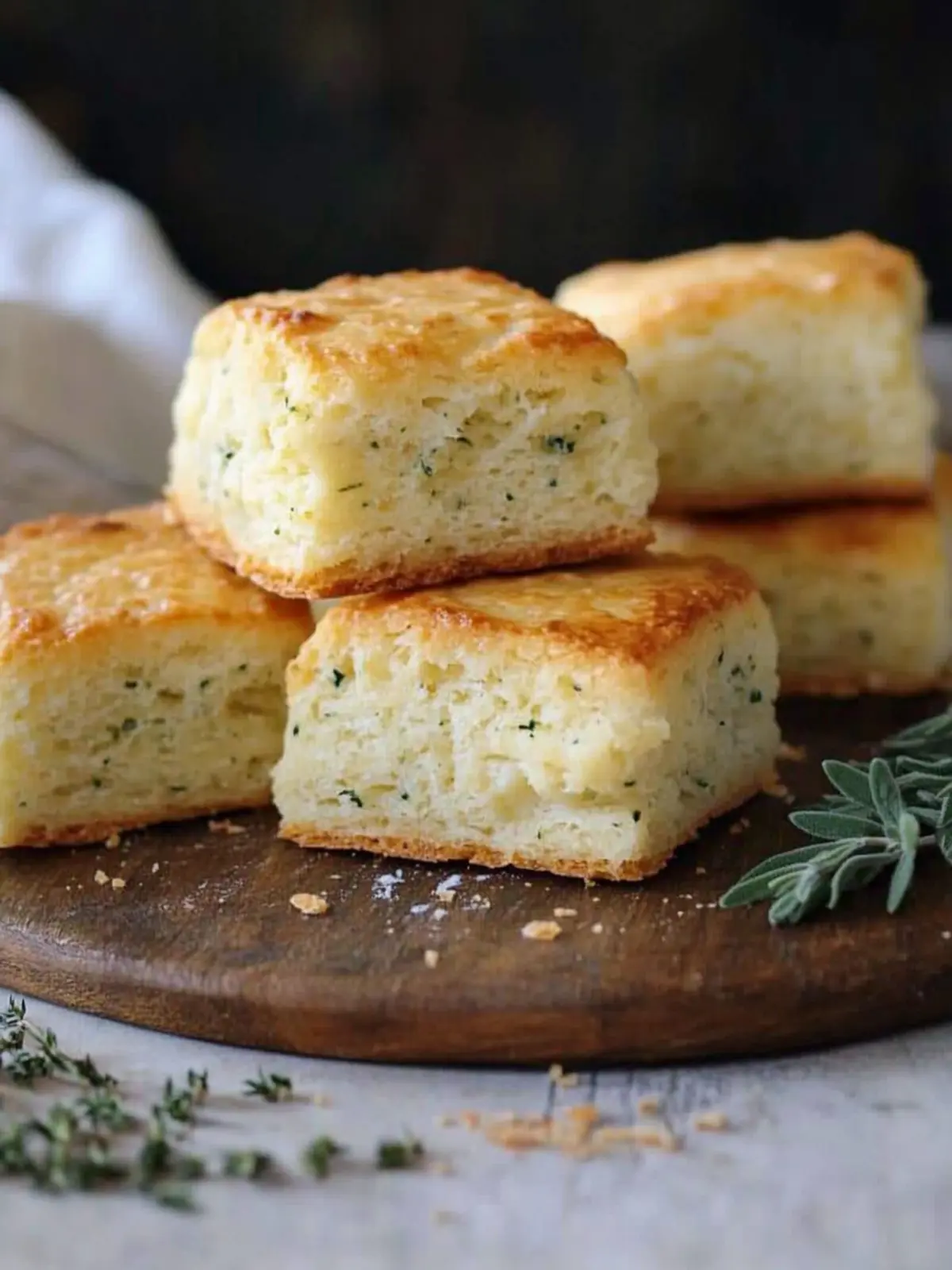Asiago Herb Biscuits