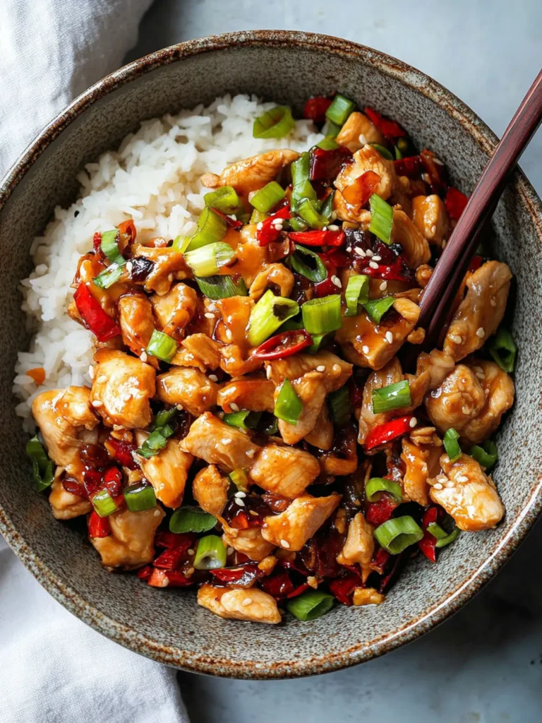 Paleo Kung Pao Chicken