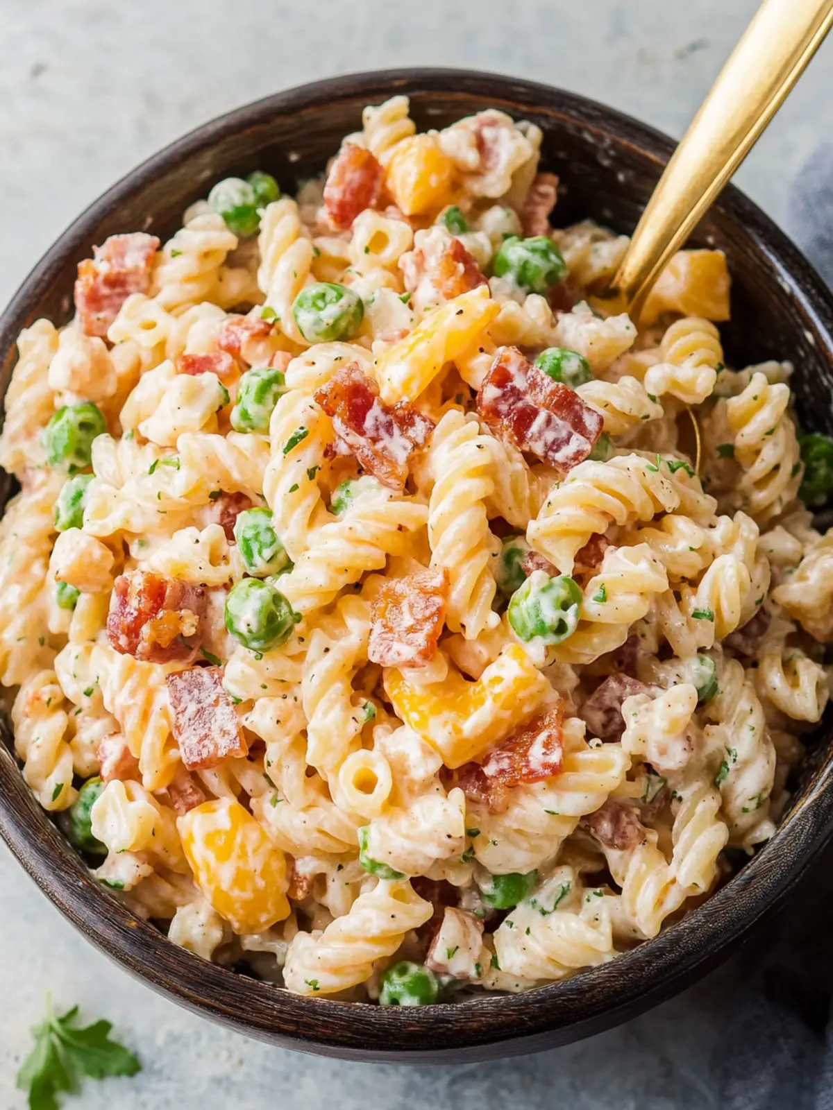 Bacon Ranch Pasta Salad