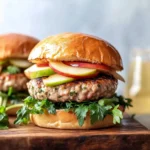 Apple Turkey Burgers