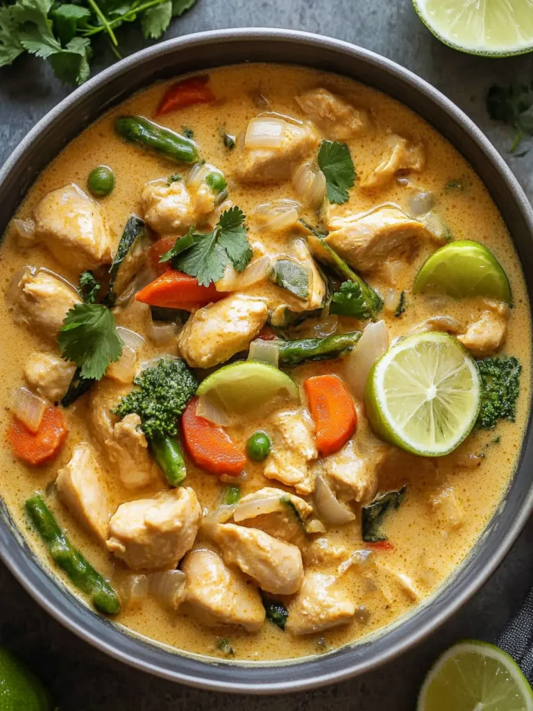 Thai Coconut Chicken