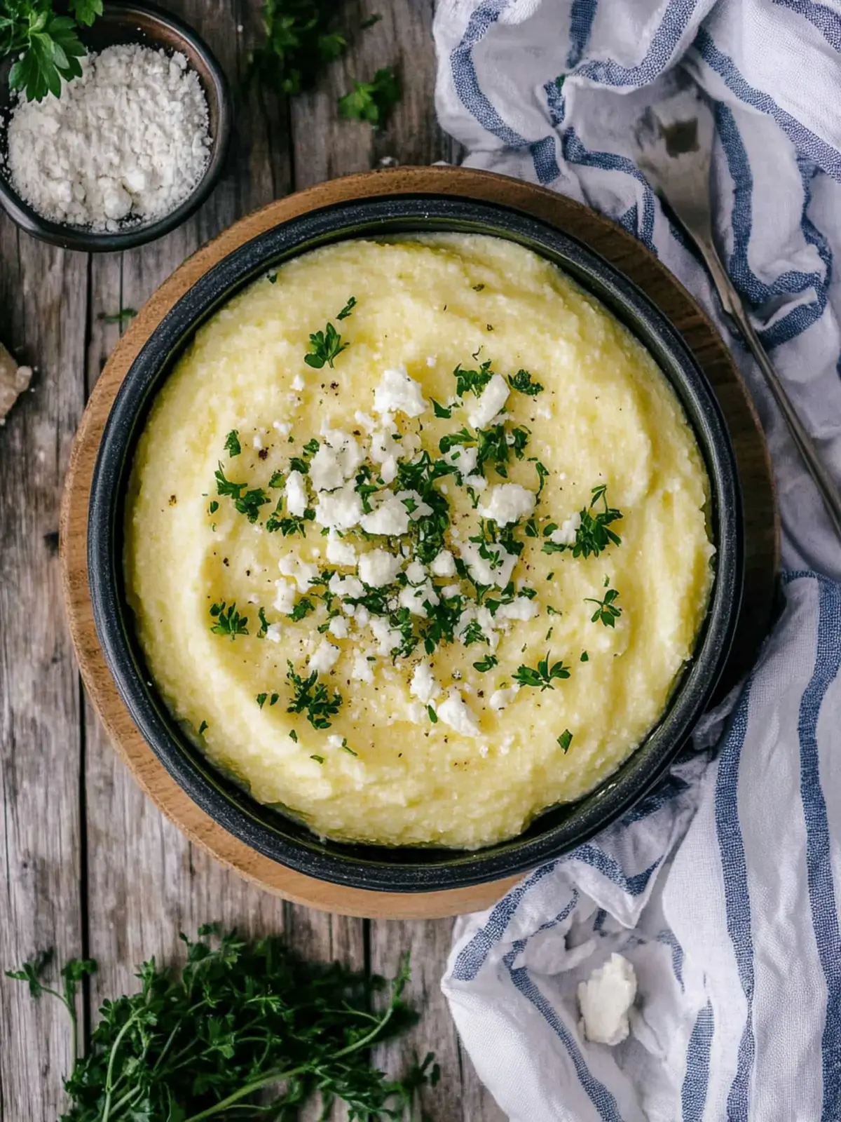 Goat Cheese Polenta