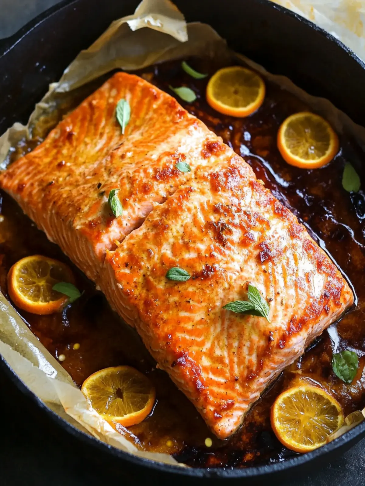 4 Ingredient Orange Salmon