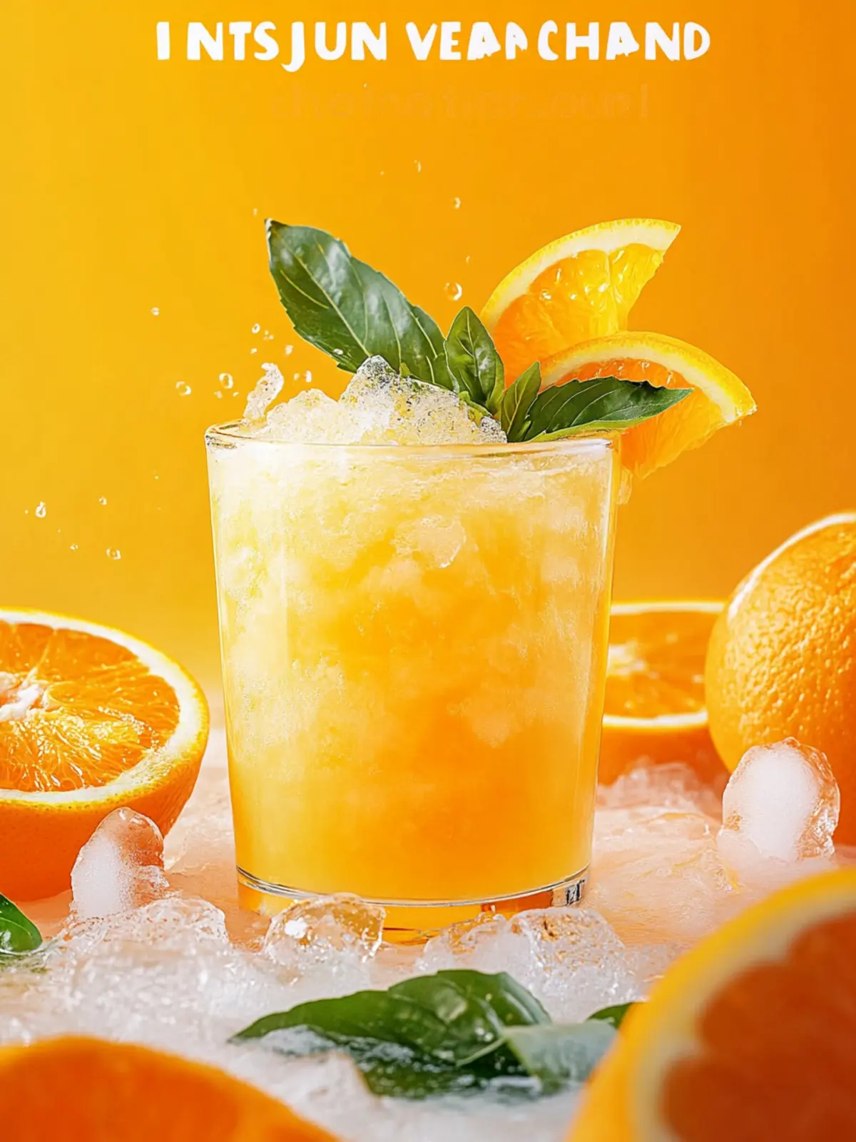Orange Vodka Slush
