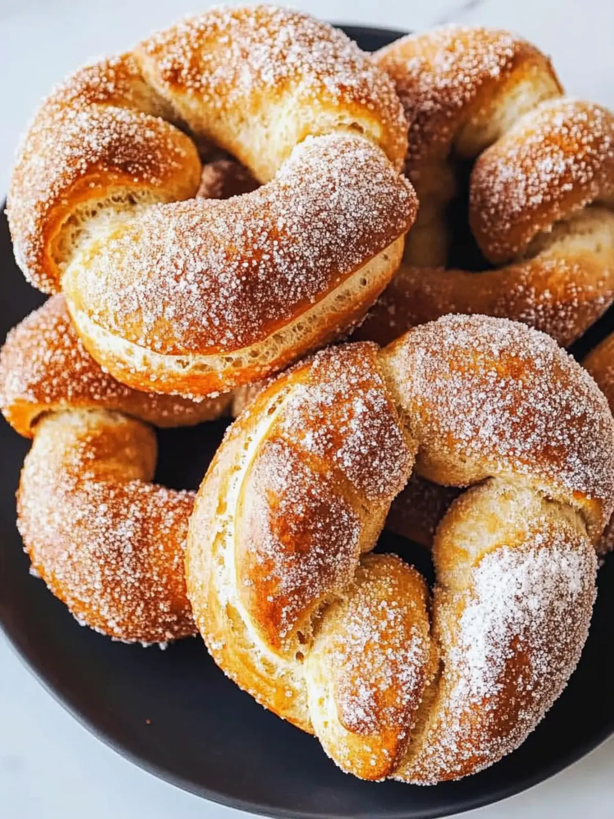 Cinnamon Sugar Soft Pretzels Recipe