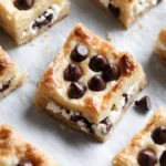 Ricotta Chocolate Chip Pastry Squares