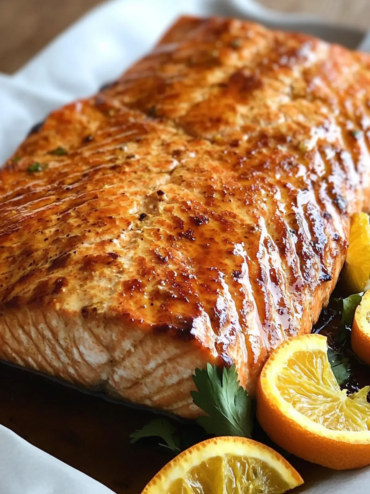4 Ingredient Orange Salmon