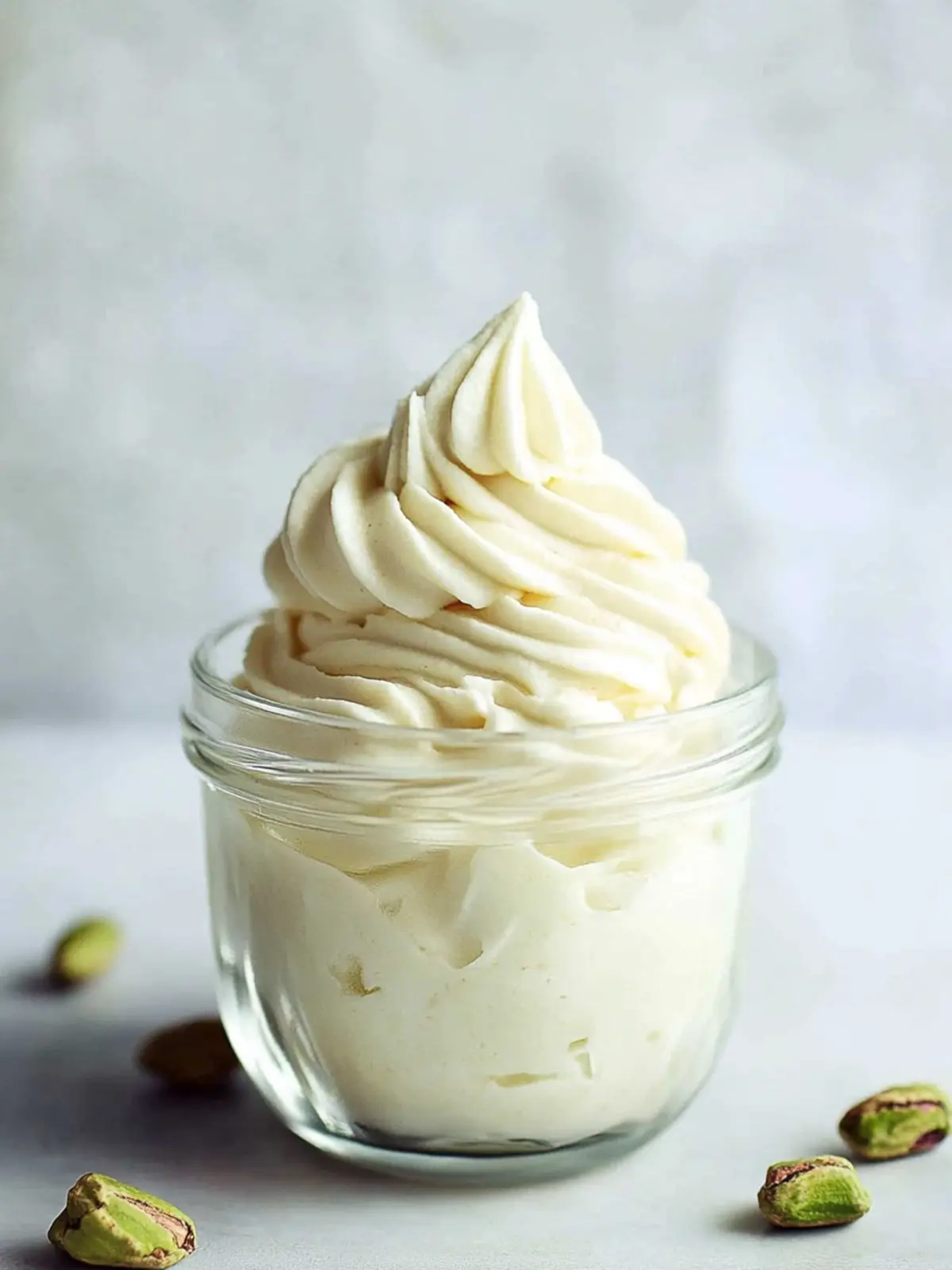 Homemade Pistachio Honey Whipped Cream