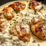 Creamy Smothered Chicken and Rice