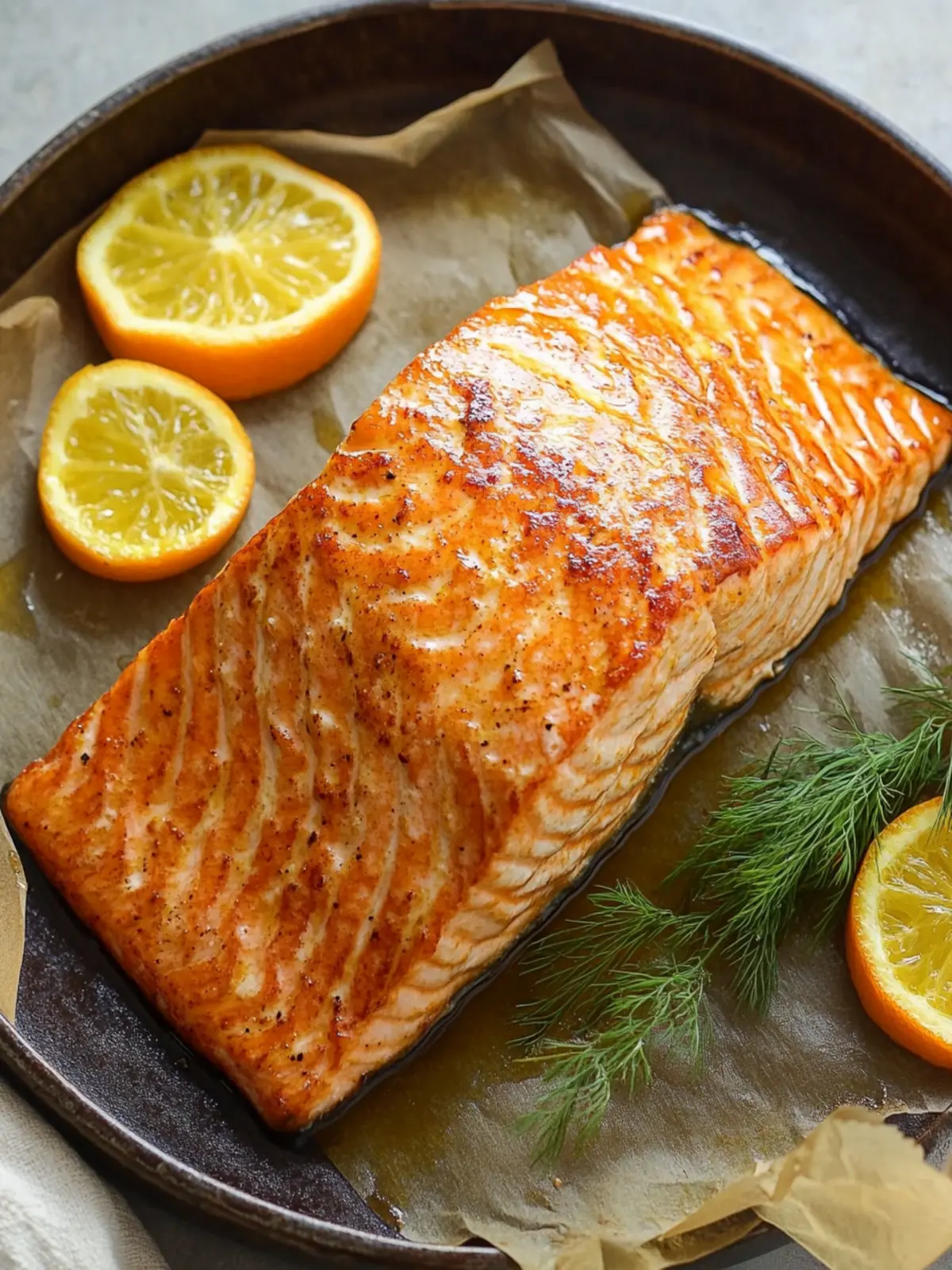 4 Ingredient Orange Salmon