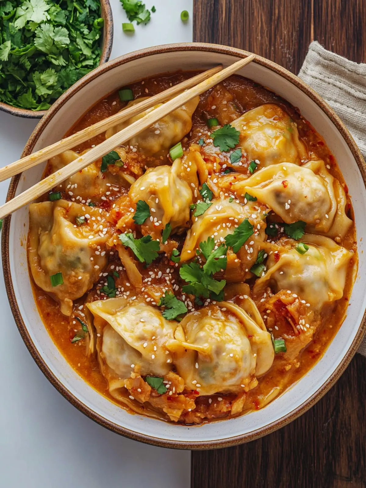 Dumpling Bake (Viral One Pan Dumplings)