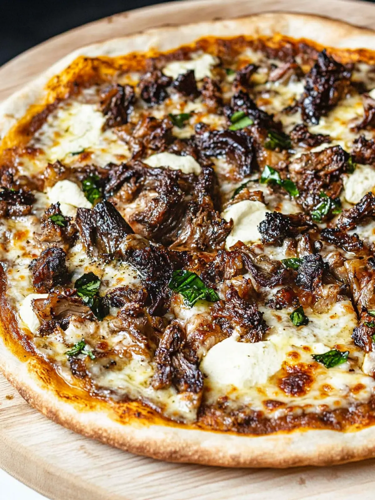 Truffle Oxtail Pizza