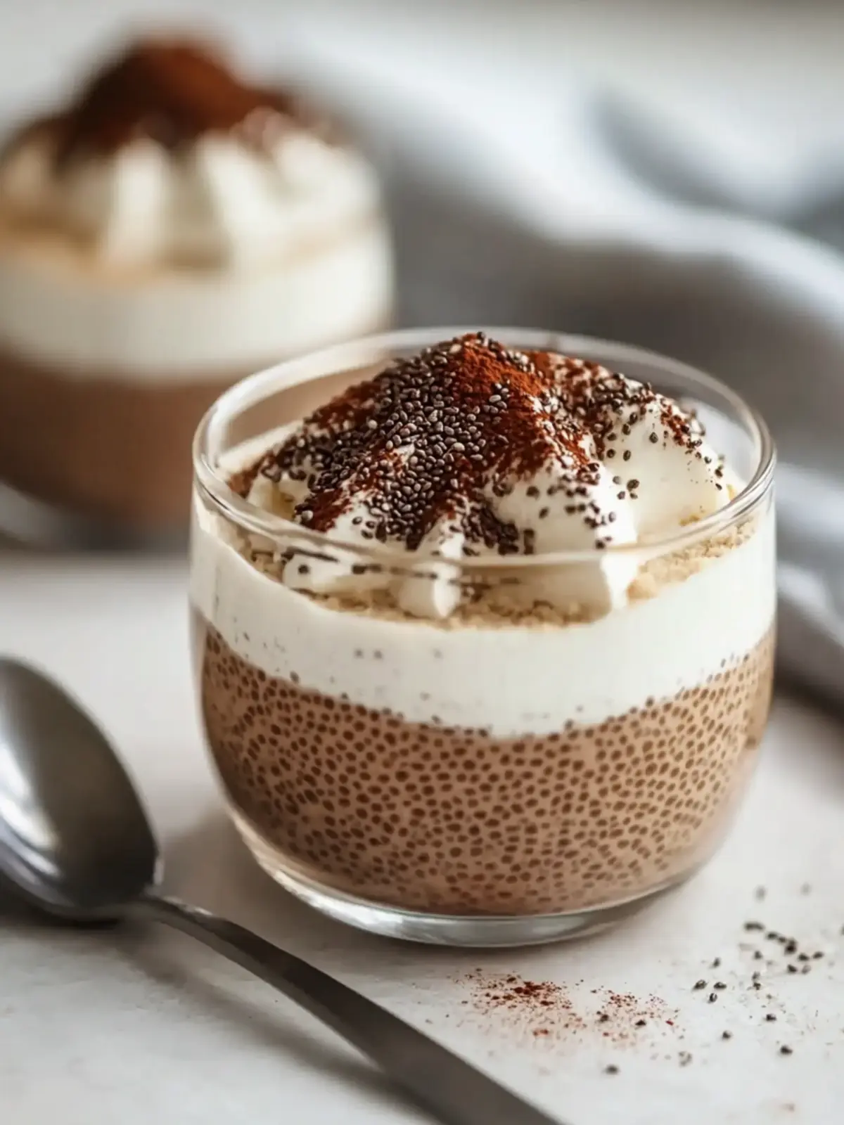 5-Minute Irresistible Tiramisu Chia Pudding (Healthy & Creamy Recipe)