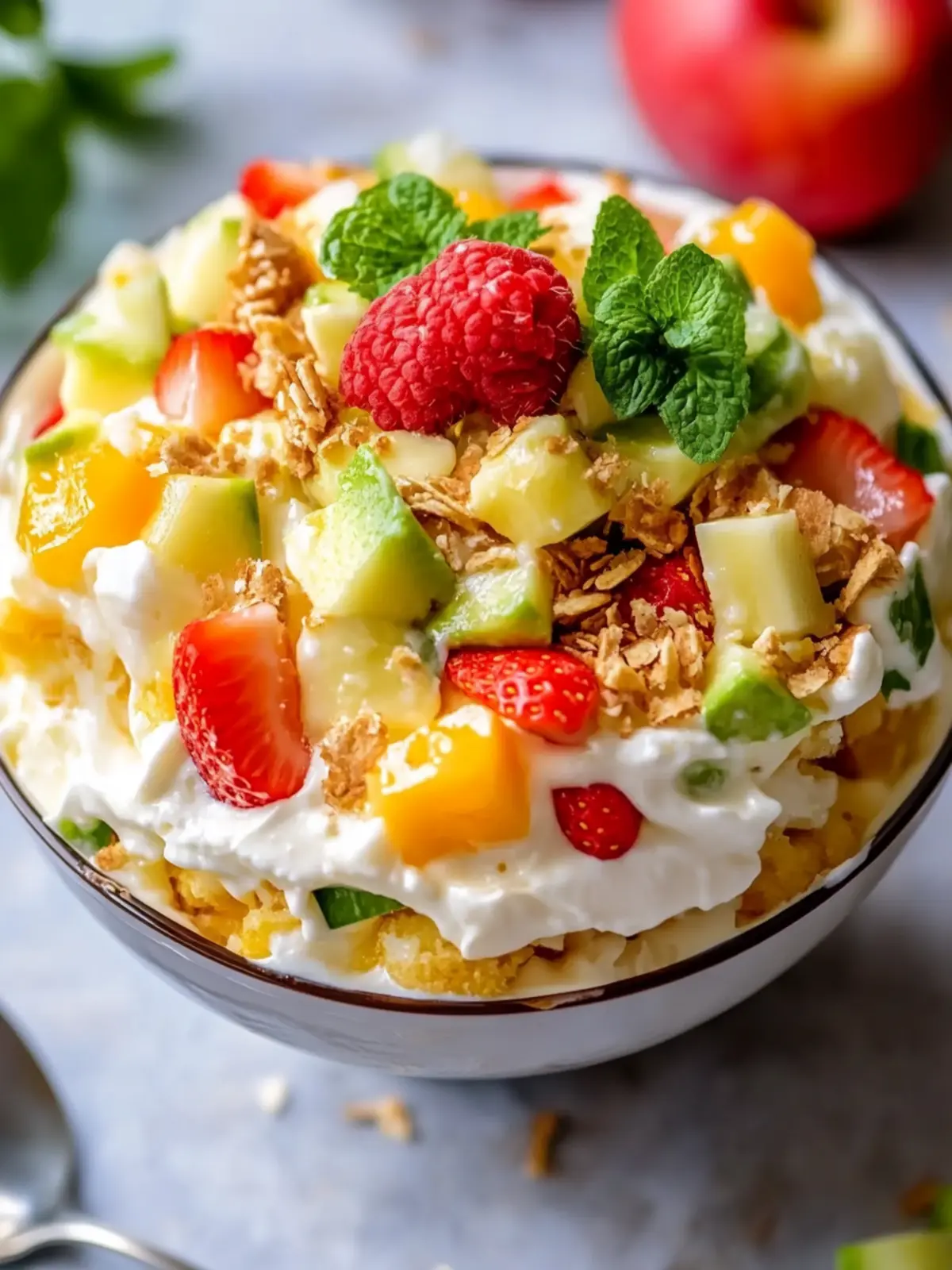 Hawaiian Cheesecake Salad