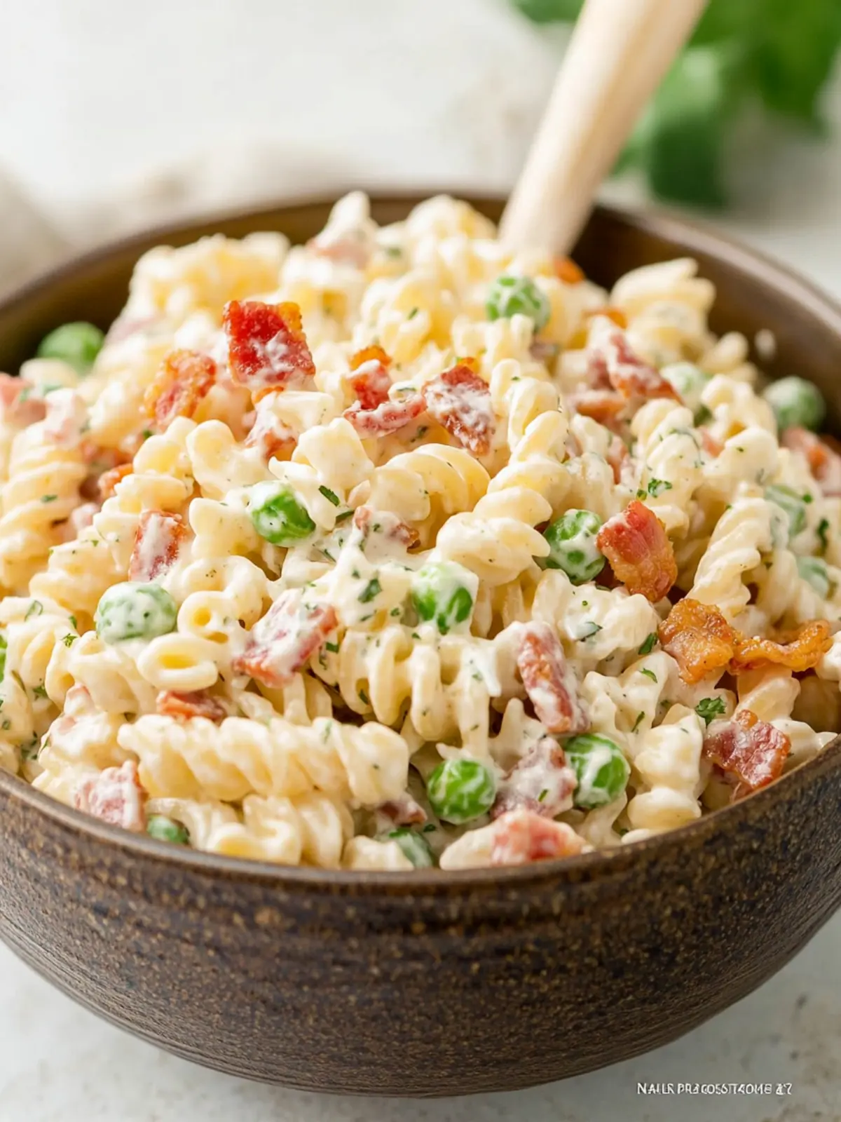 Bacon Ranch Pasta Salad