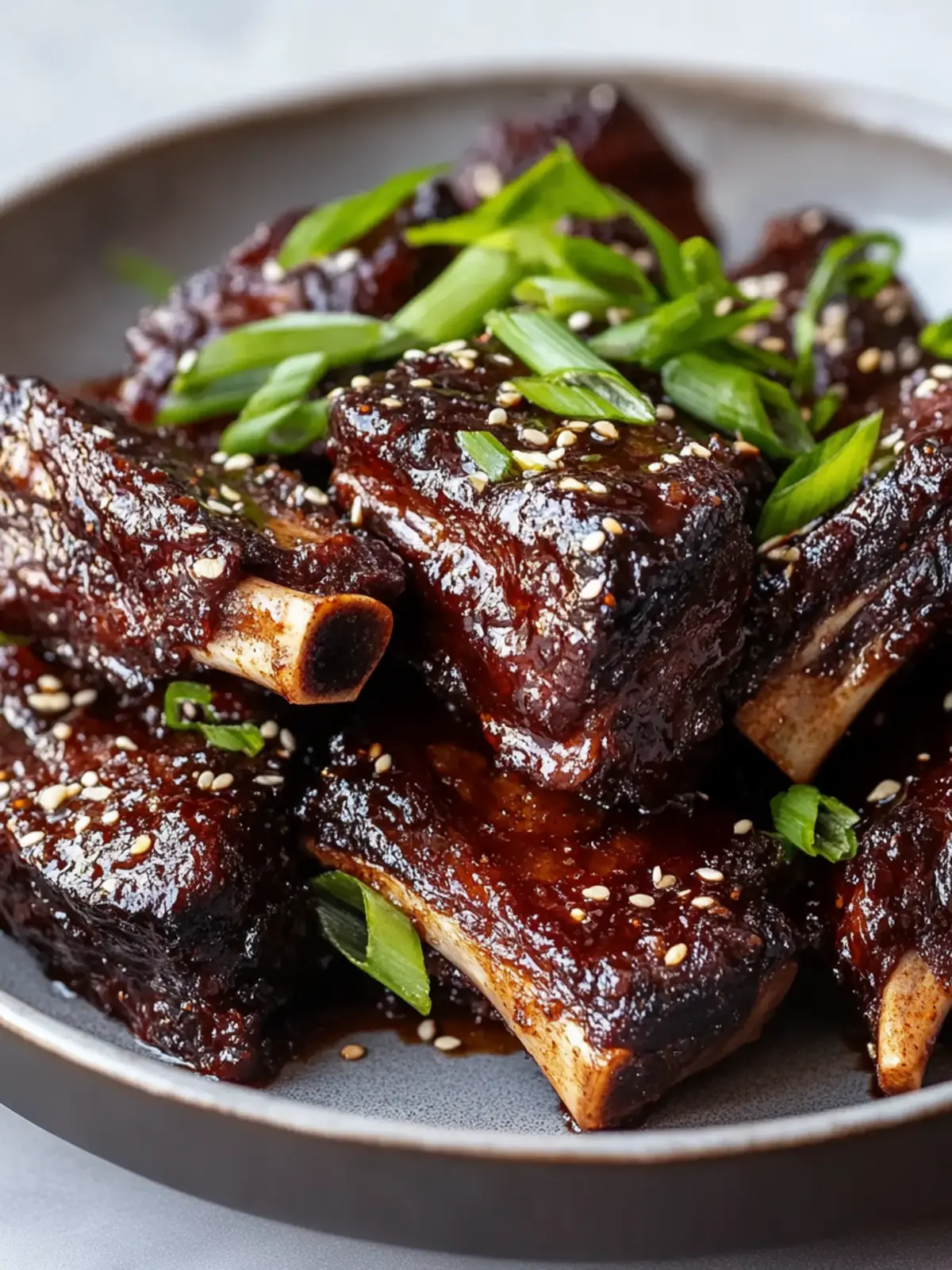 Sticky Caramelized Asian Beef Short Ribs