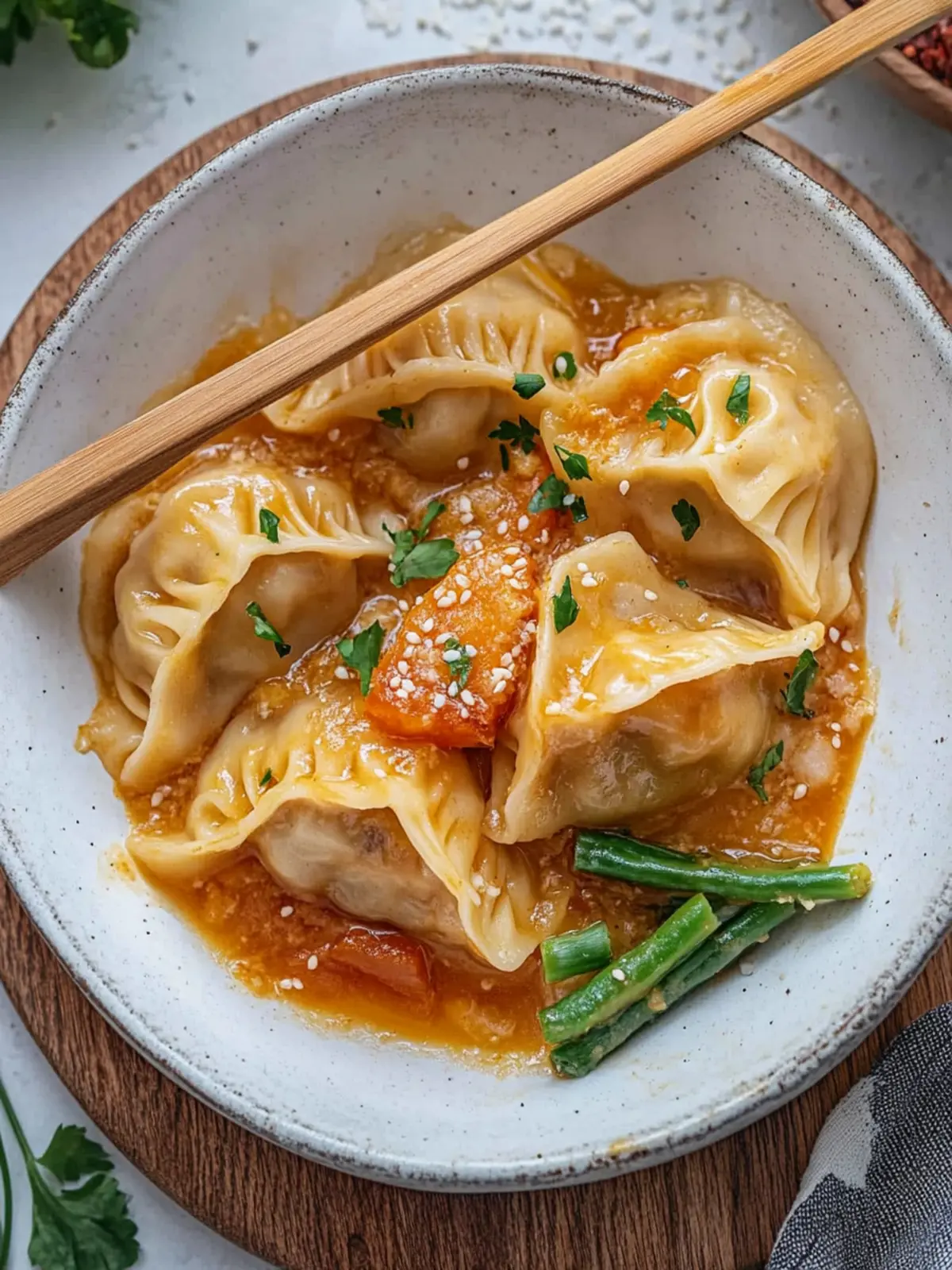 Dumpling Bake (Viral One Pan Dumplings)