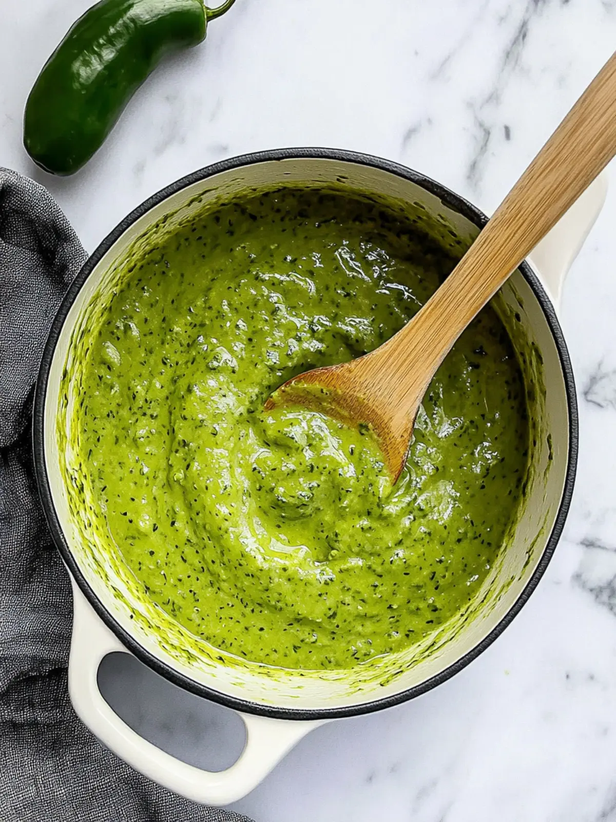 Creamy Poblano Sauce for Chicken, Pasta, and Enchiladas