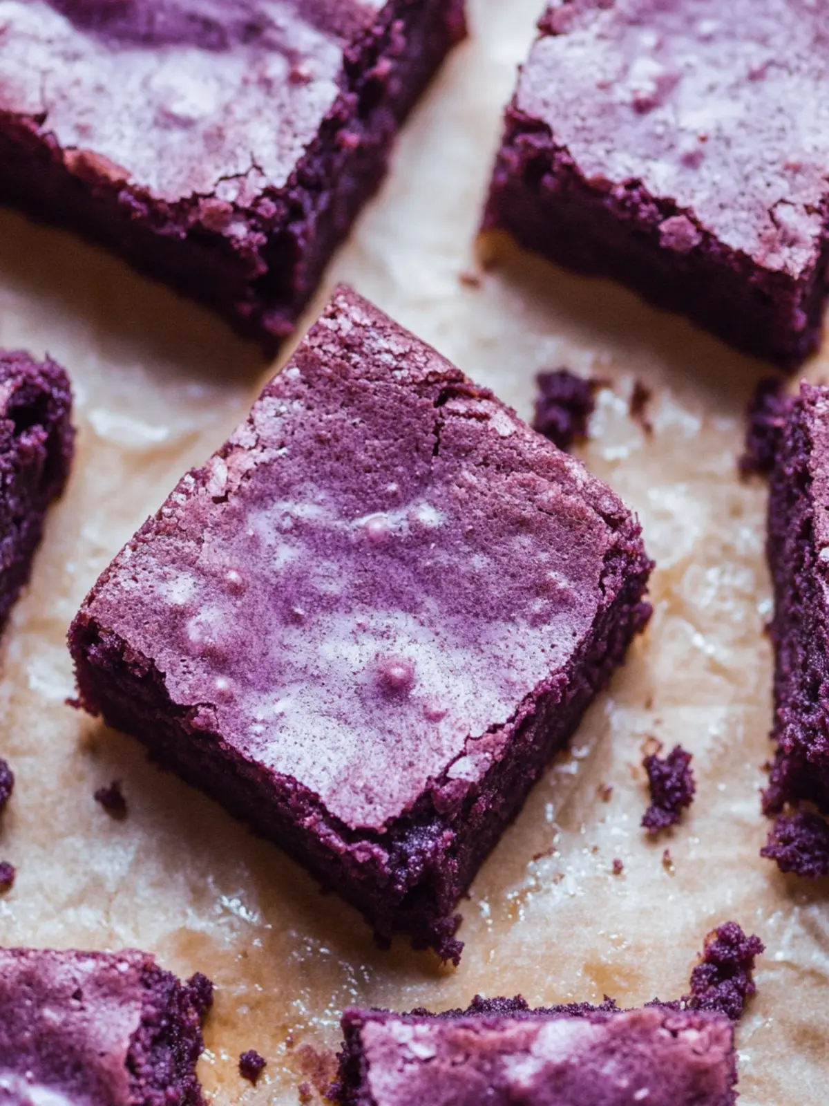Ube Brownies