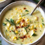 Summer Corn and Zucchini Chowder