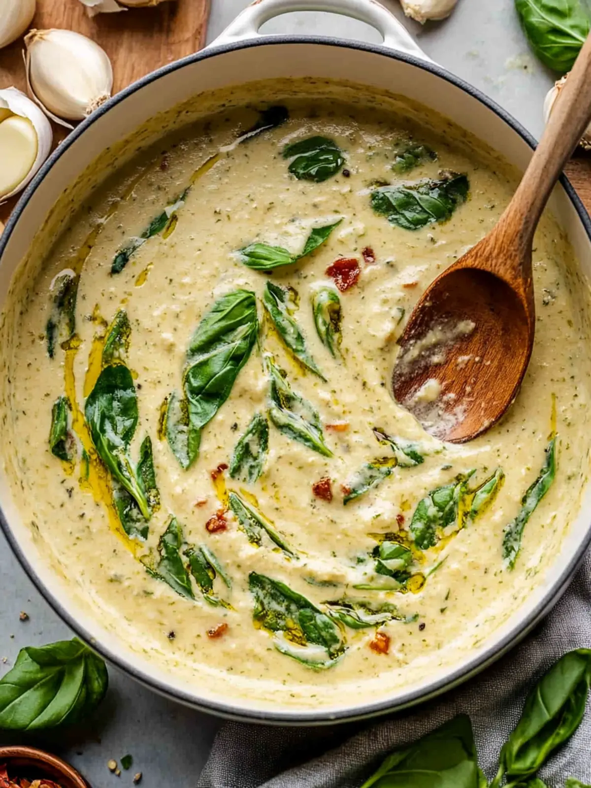 Creamy Tuscan Garlic Sauce
