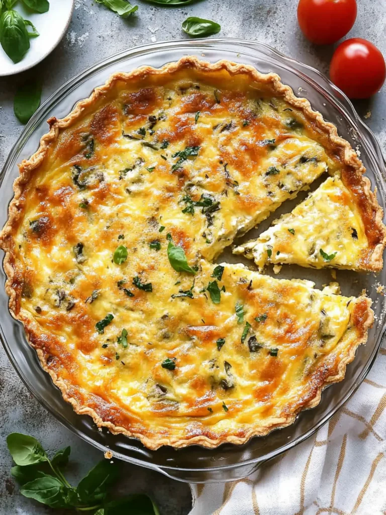Crustless Quiche