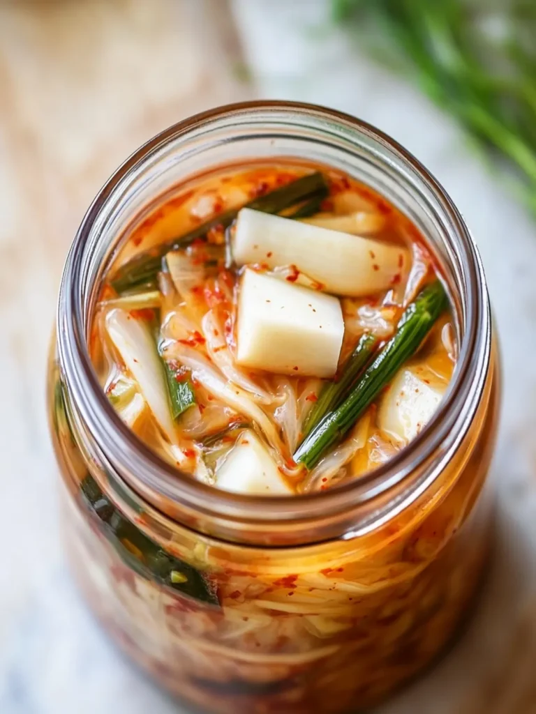Nabak Kimchi (Water Kimchi)