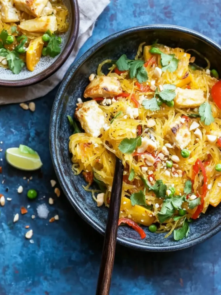 Spaghetti Squash Pad Thai