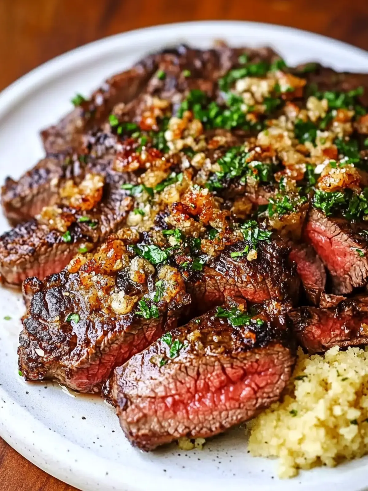 Garlic Butter Brazilian Steak