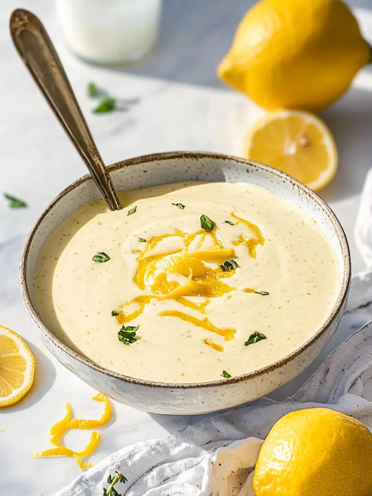 Lemon Cream Sauce
