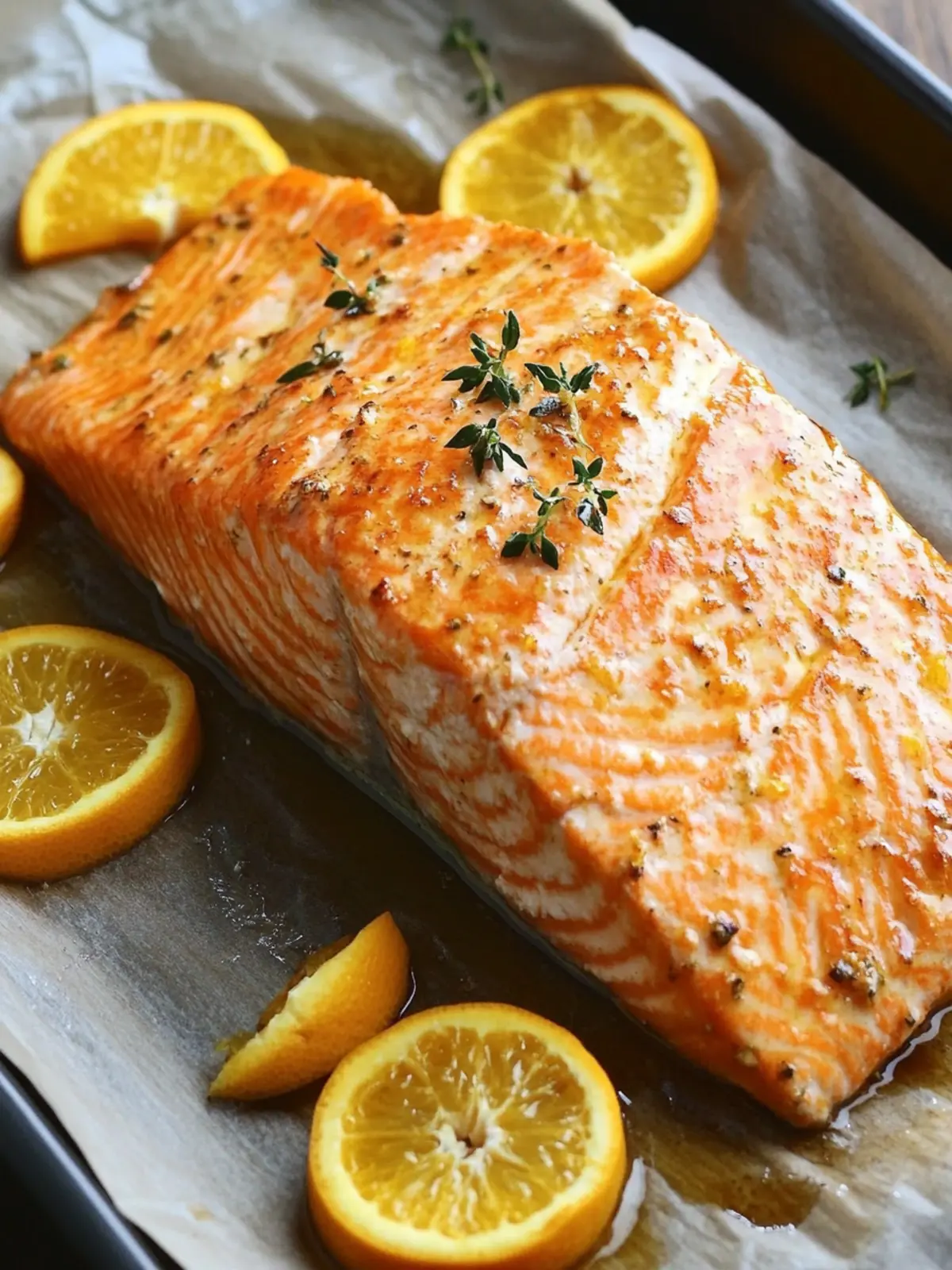 4 Ingredient Orange Salmon