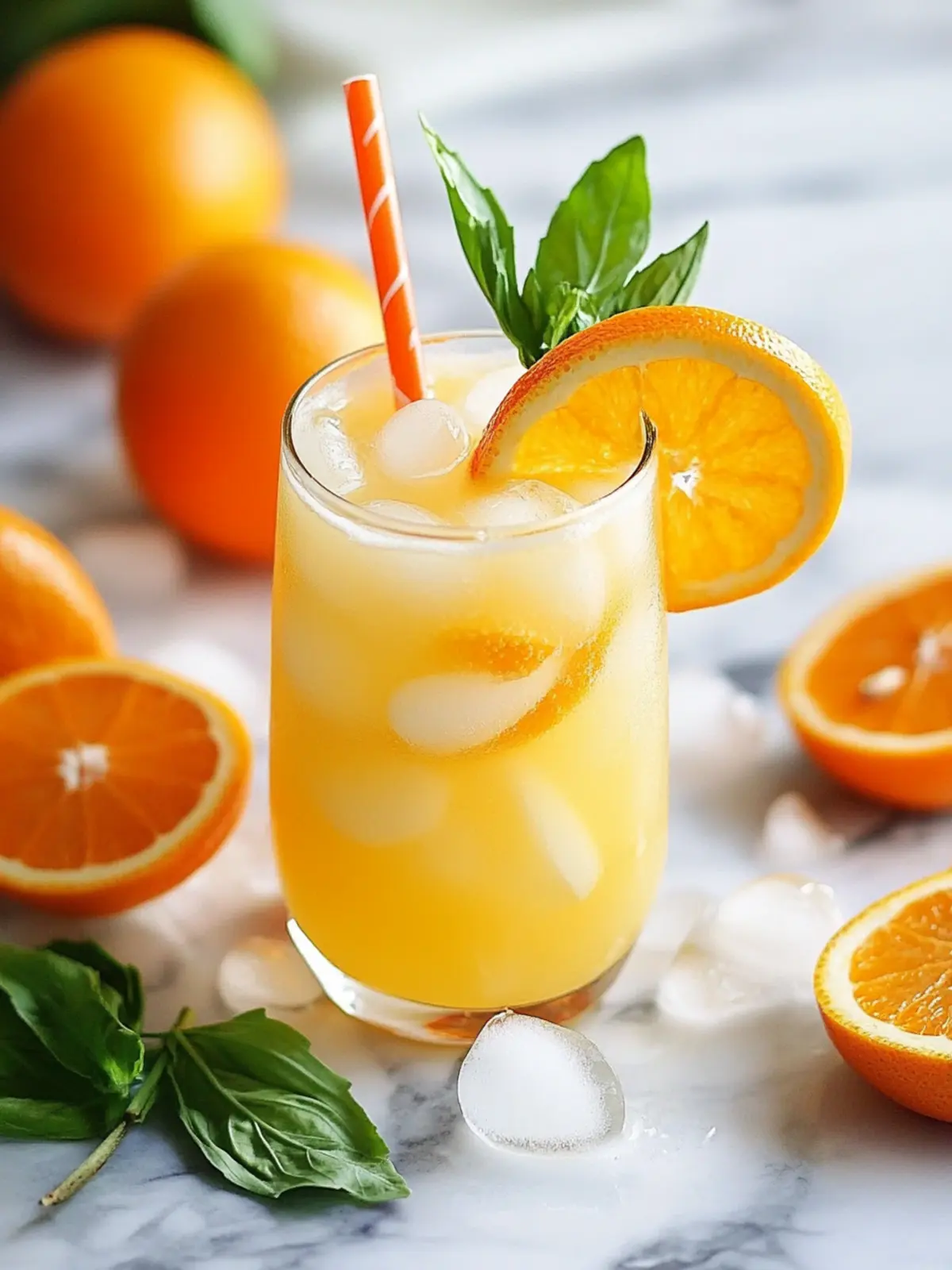 Fresh Orange Lemonade (Orangeade) 4-Ingredient Summer Drink