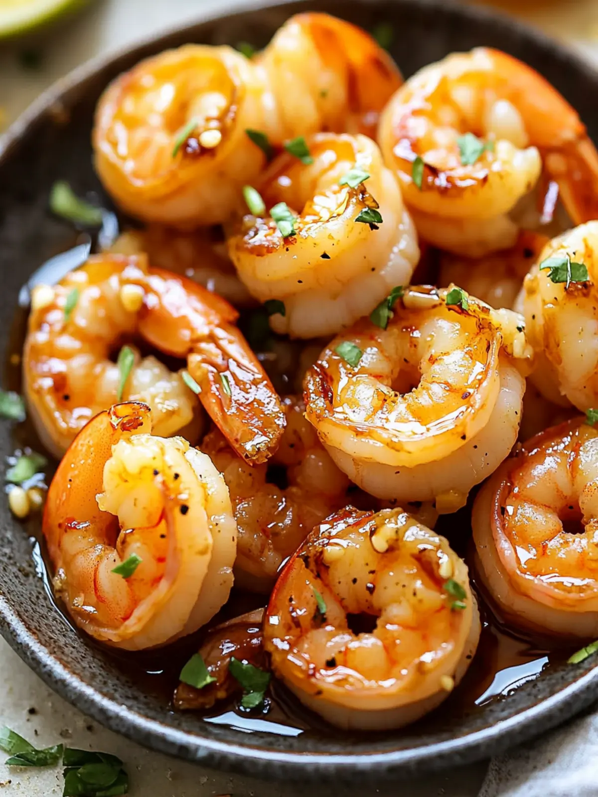 10 Minute Honey Garlic Shrimp
