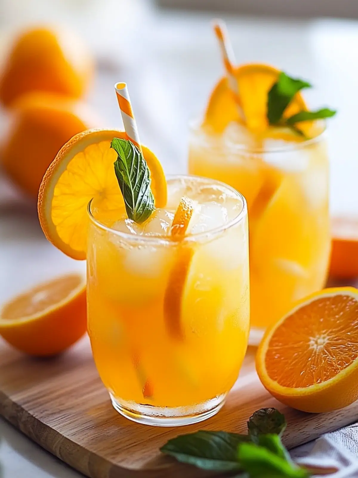 Fresh Orange Lemonade (Orangeade) 4-Ingredient Summer Drink