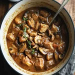 Easy Pork and Mushroom Stew