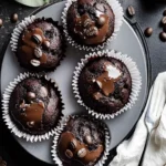 Double Chocolate Espresso Muffins