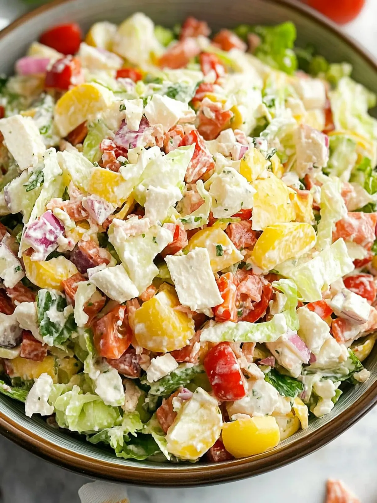 Italian Grinder Salad (Chopped Sub Salad)