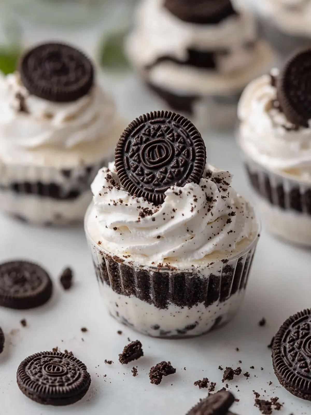 No-Bake Oreo Cheesecake Cups