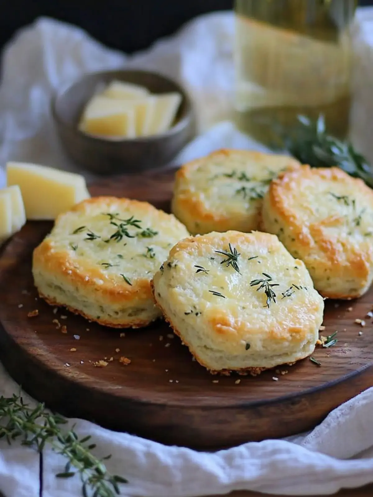 Asiago Herb Biscuits