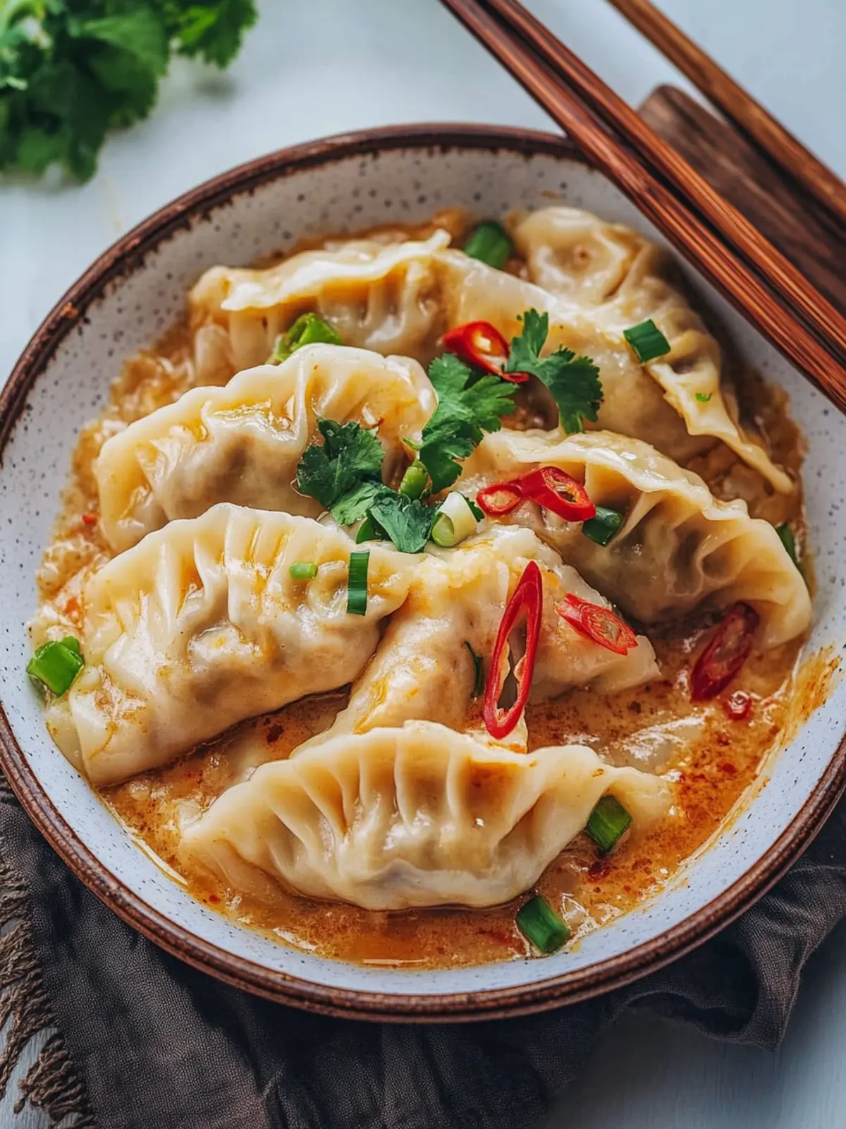 Dumpling Bake (Viral One Pan Dumplings)