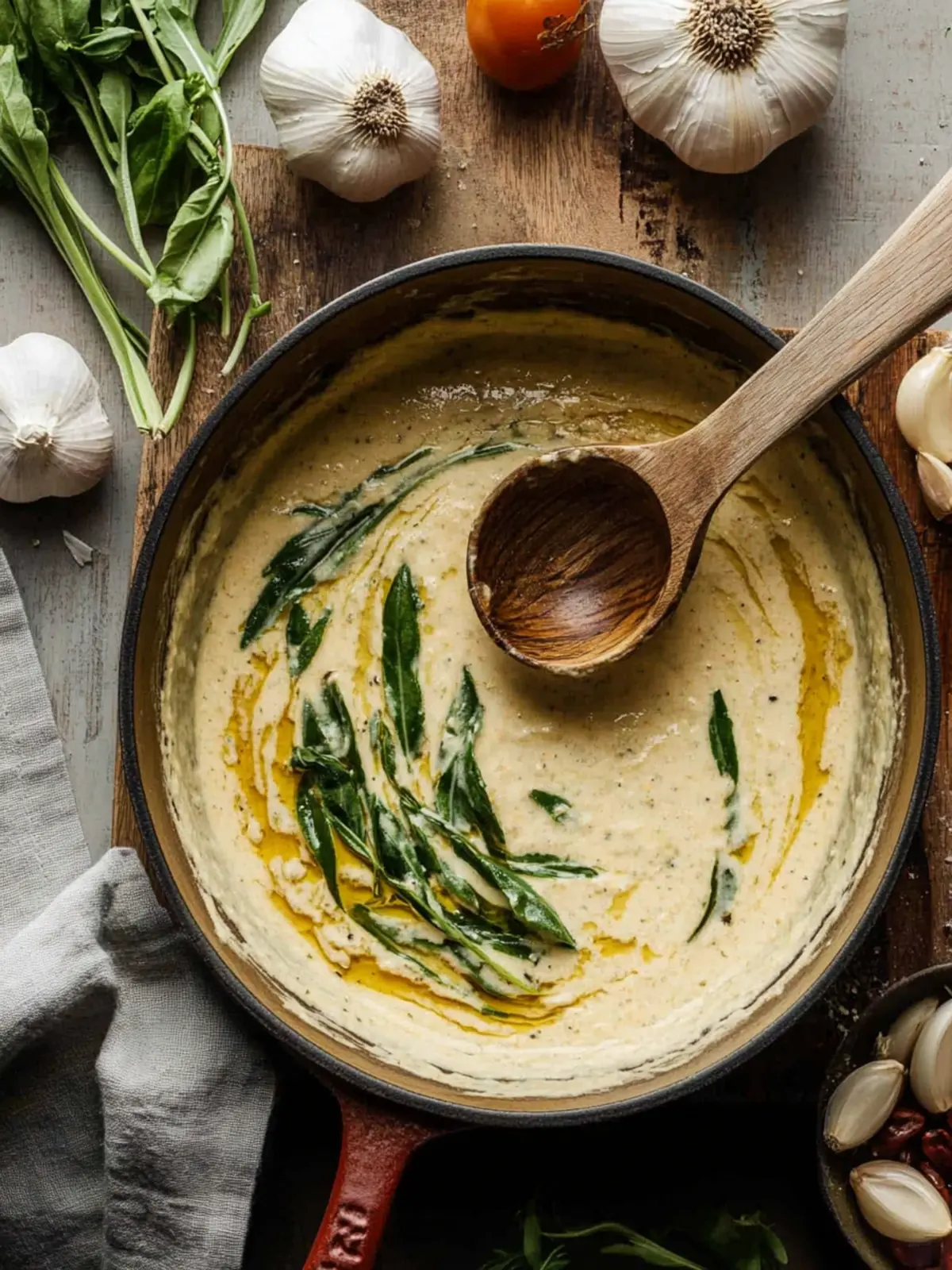 Creamy Tuscan Garlic Sauce