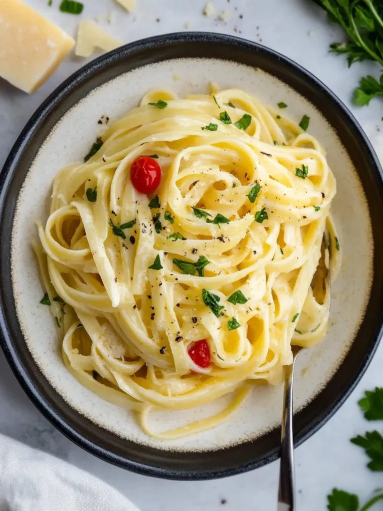 Pasta in White Wine Sauce