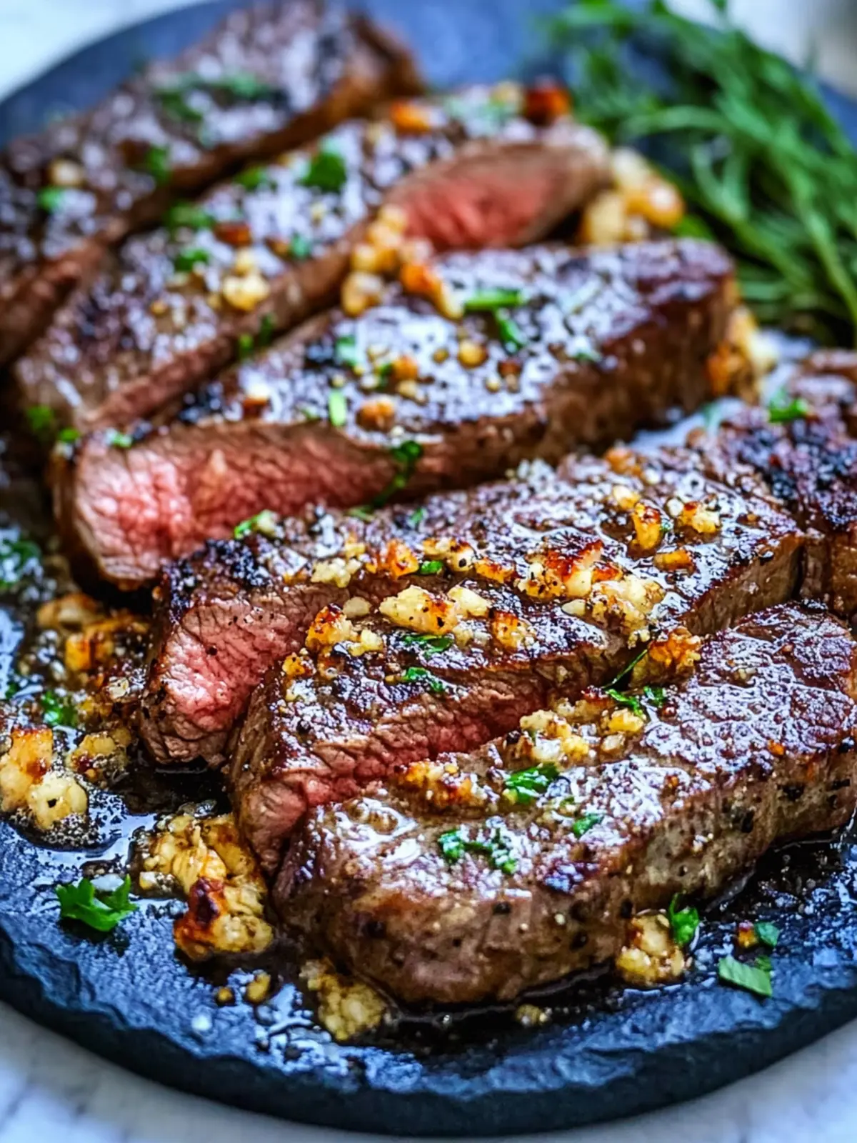 Garlic Butter Brazilian Steak