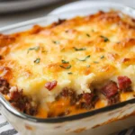 Bacon Cheeseburger Shepherd’s Pie
