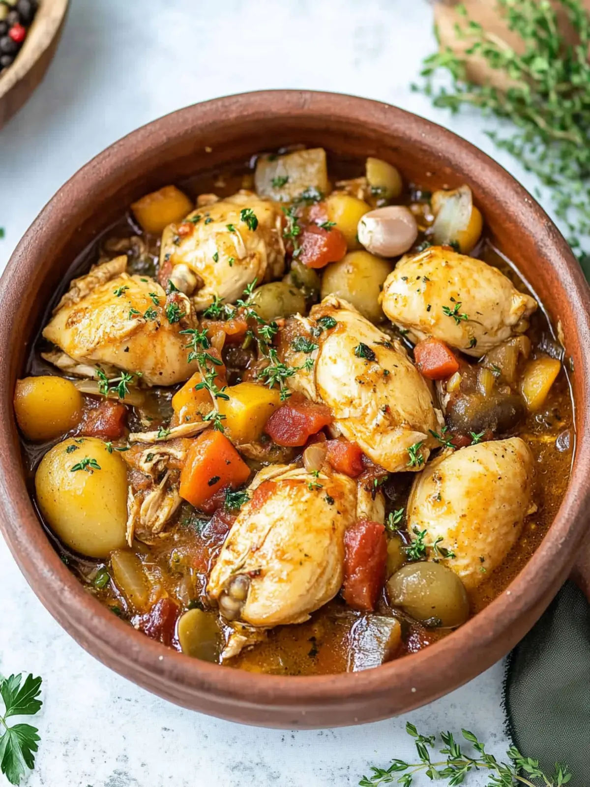 Delicious Spanish Chicken Stew Recipe (Pollo Guisado)