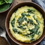 Creamy Spinach Polenta