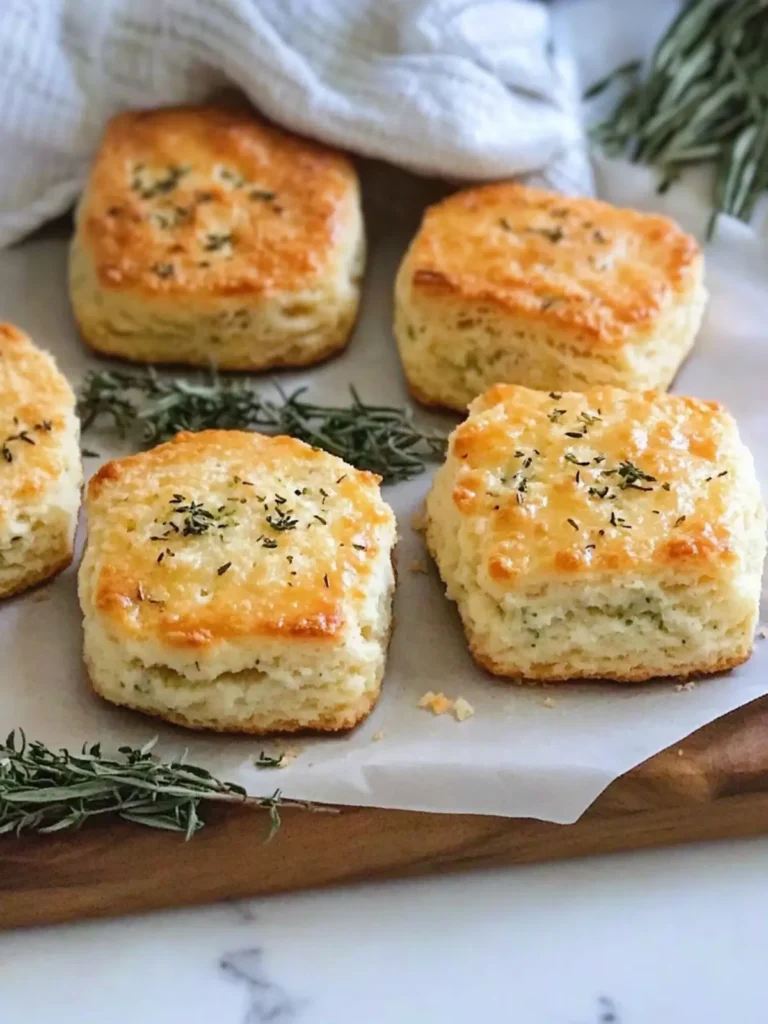 Asiago Herb Biscuits