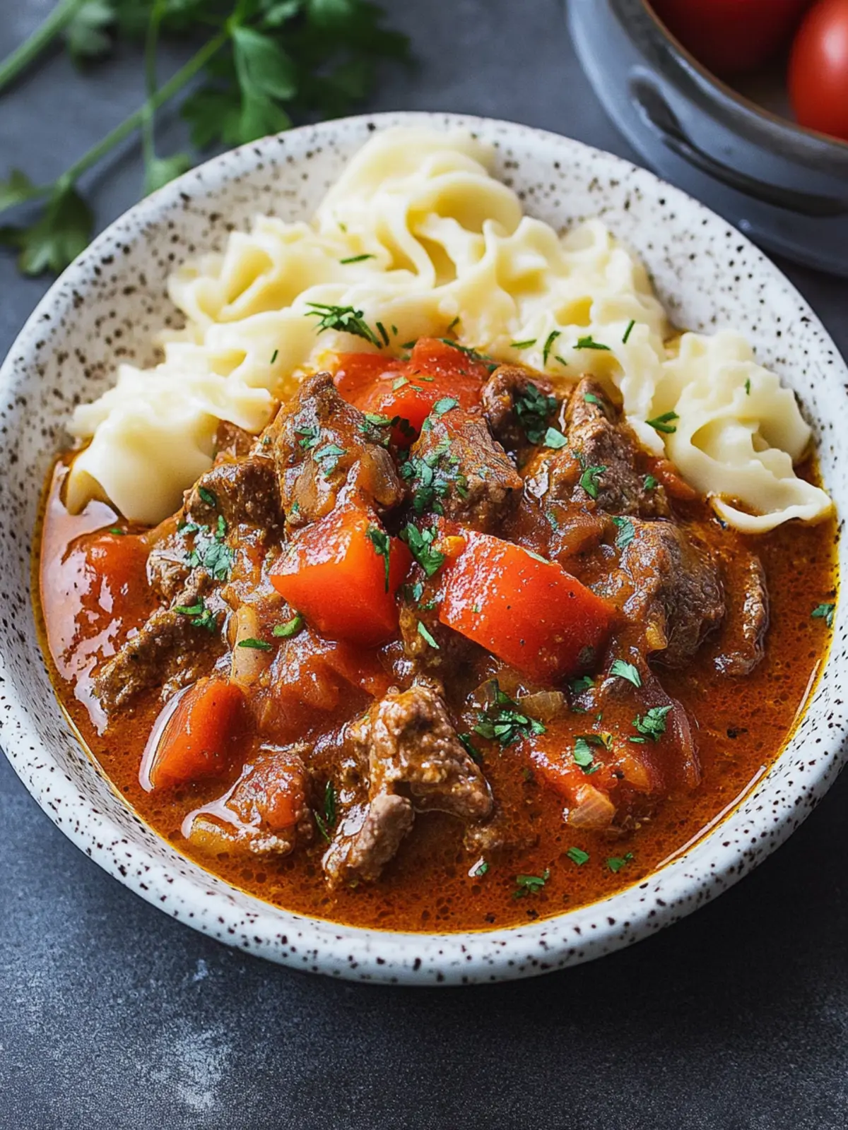 Beef Paprikash