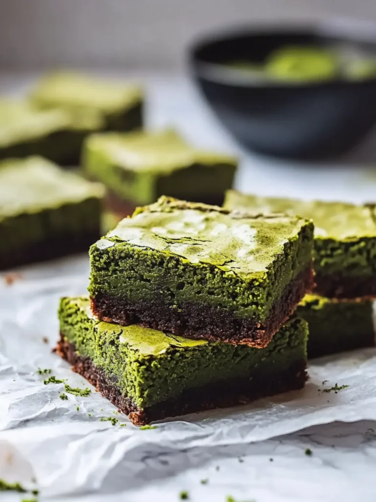 Matcha Brownies